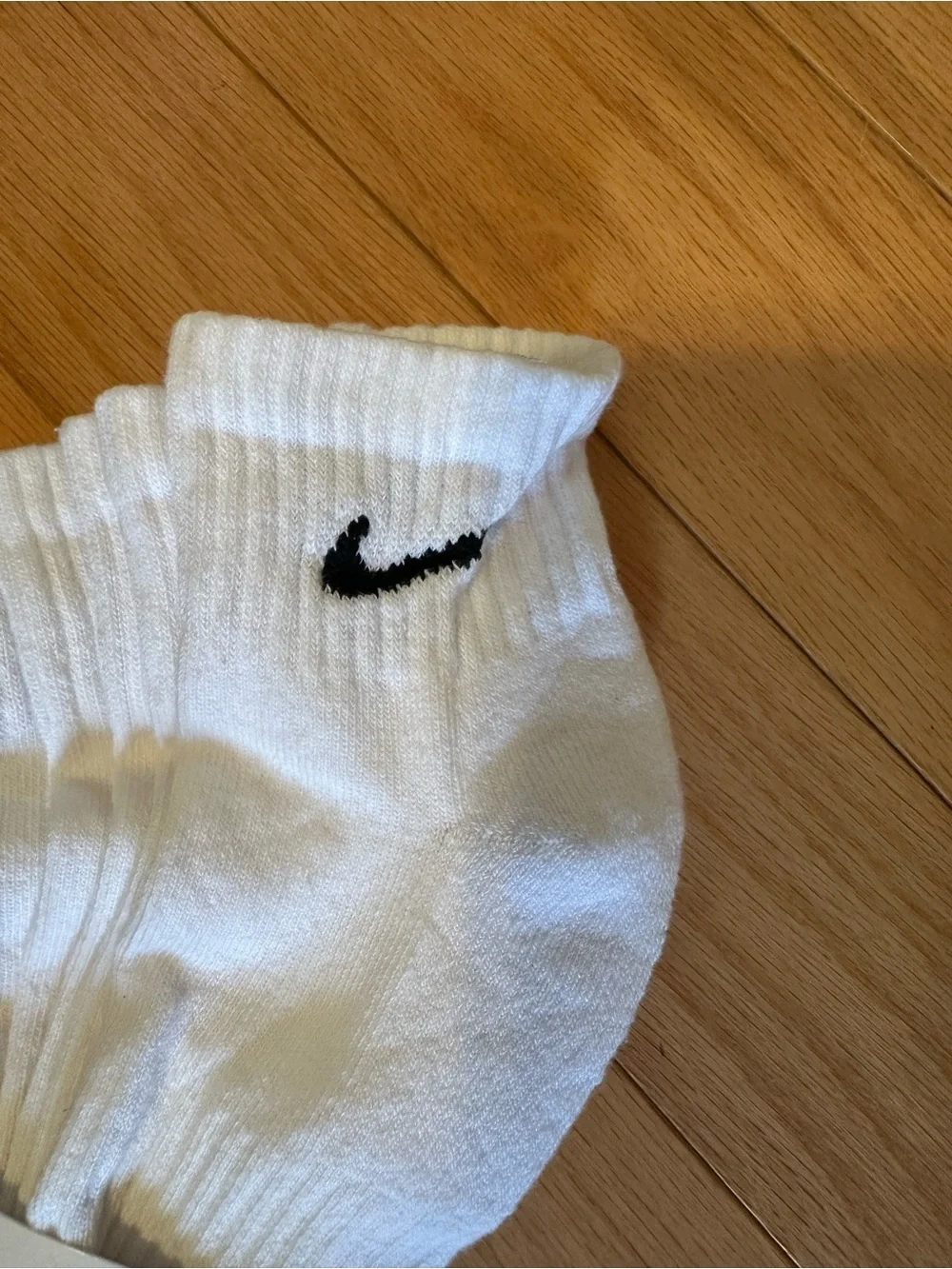 Extended Size Nike White Everyday Socks